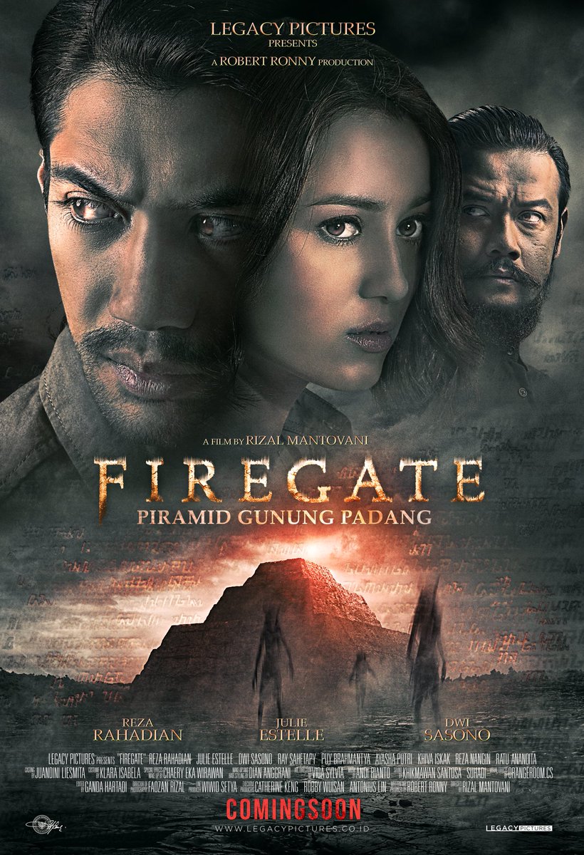 10 Foto di balik layar film Firegate Piramid Gunung Padang