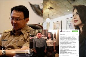 Unggah foto sama Ahok, Sophia Latjuba malah bikin netizen gagal fokus