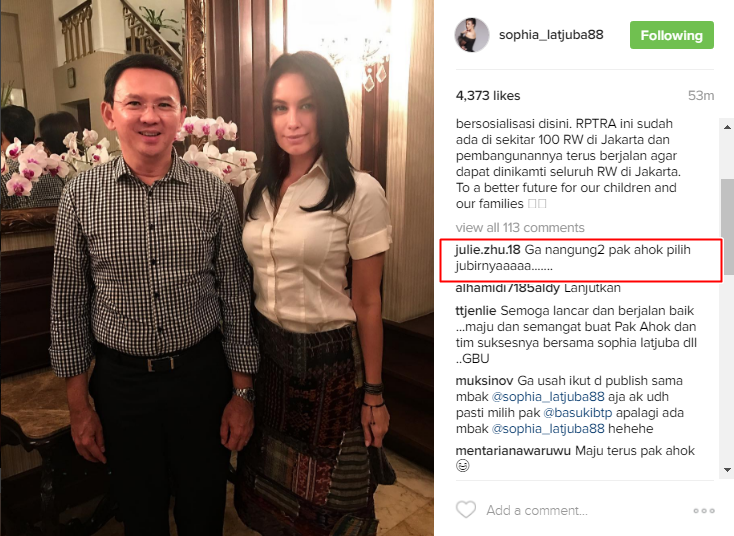 komentar netizen di postingan Sophia 1-6 © 2016 brilio.net komentar netizen di postingan Sophia 1-6 © 2016 brilio.net