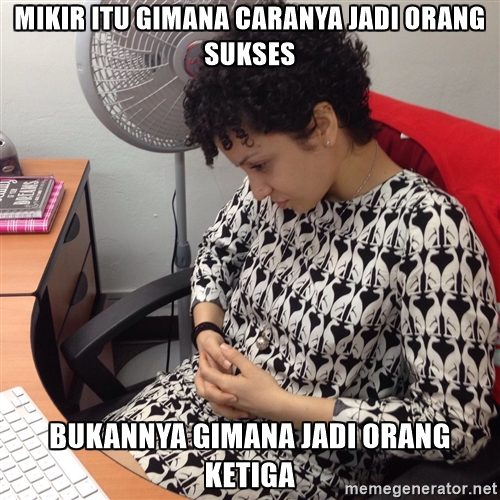 meme orang ketiga © 2016 brilio.net
