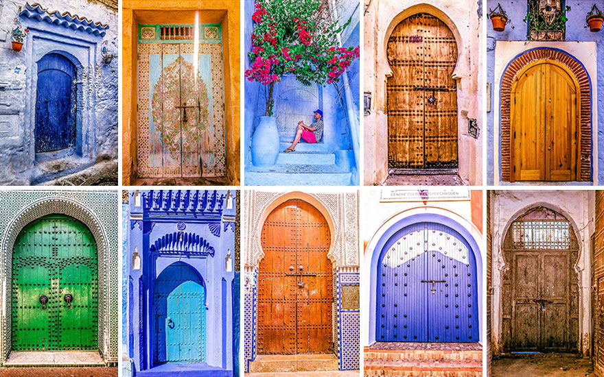 10 Foto bukti 'The Blue City' di Maroko ini memang Instagrammable abis