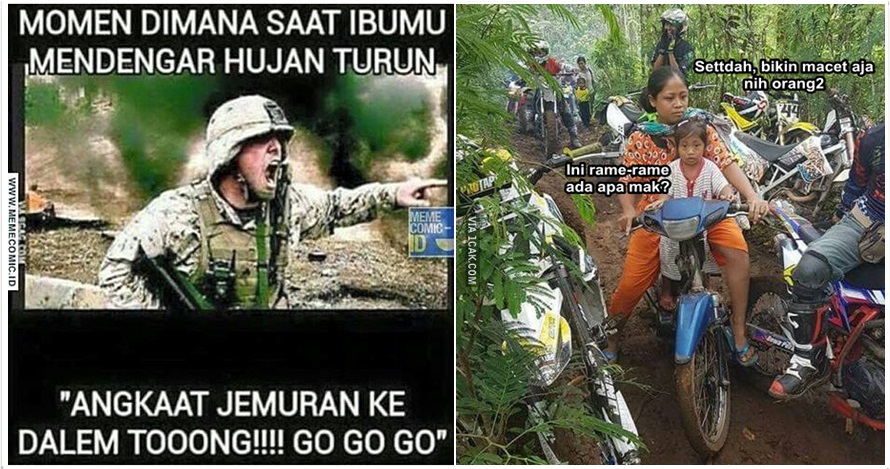 18 Meme kocak ini ingatkan kamu kenangan indah bersama emak