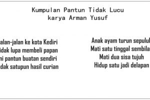 12 Pantun ini judulnya nggak lucu, tapi malah bikin ketawa geli