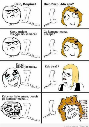 Obrolan Derp dan Derpina © 2016 brilio.net