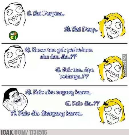 Obrolan Derp dan Derpina © 2016 brilio.net