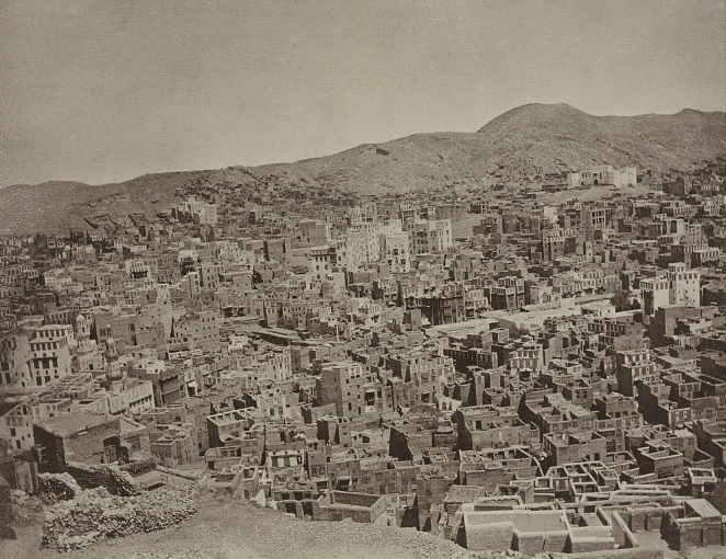 foto ini tunjukkan suasana ibadah haji ratusan tahun yang lalu © 2016 ilmfeed