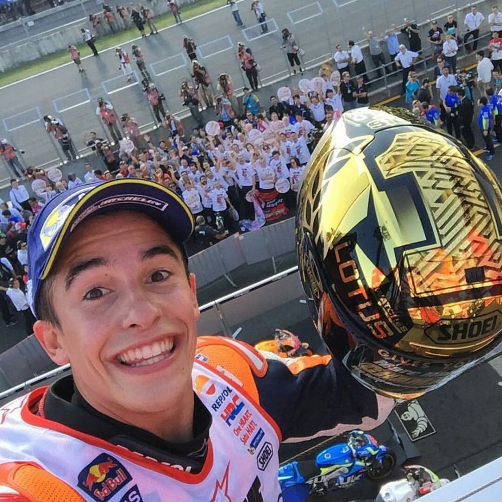 9 Rekor menakjubkan Marc Marquez, sang juara dunia MotoGP 2016!