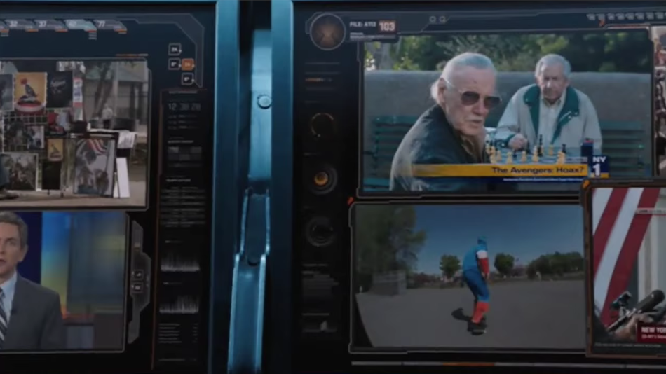 Dikenal selalu di belakang layar, Stan Lee muncul di 14 adegan ini 