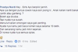 16 Komentar Facebook nggak jelas tapi lucu ini bikin ketawa ngakak