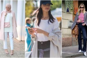 Biar nggak terkesan 'tenggelam', coba deh 20 gaya tumpuk baju ini