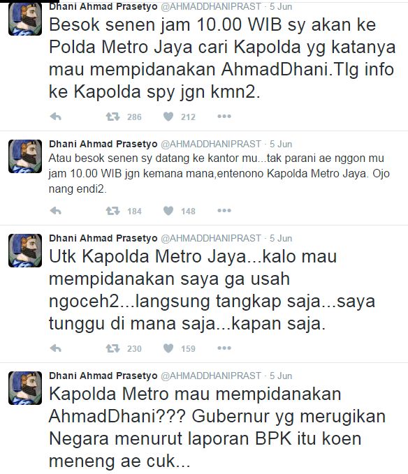 kontroversi kicauan ahmad dhani © 2016 brilio.net kontroversi kicauan ahmad dhani © 2016 brilio.net