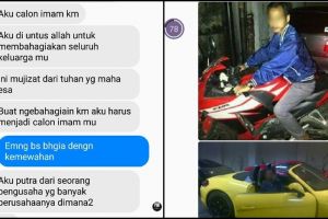 Cara cowok ini merayu cewek norak abis, ngaku utusan Tuhan & berduit