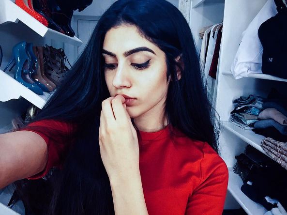 Khushi Kapoor putri Sridevi © 2016 Instagram