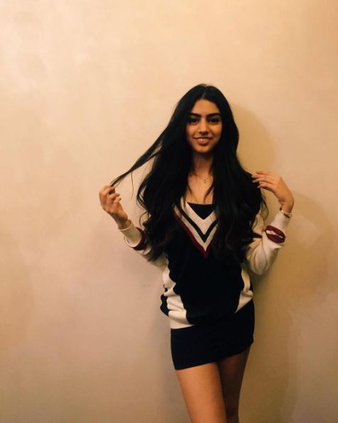 Khushi Kapoor putri Sridevi © 2016 Instagram