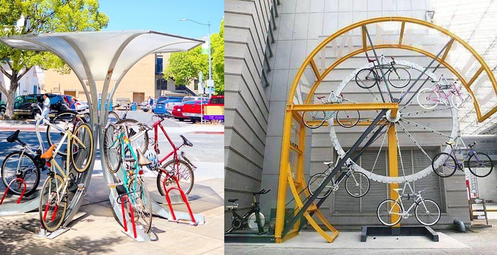 12 Tempat parkir sepeda unik, andai saja ini ada di Indonesia ya