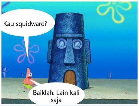 15 Komik Spongebob & Pattrick cari Squidward ini kocaknya kebangetan