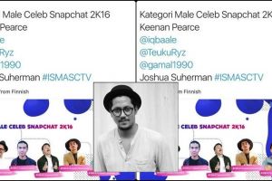 Namanya masuk nominasi award, Keenan Pearce malah ngamuk-ngamuk
