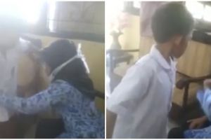 Anak SD ini berani melawan hingga umpat monyet pada guru, duh miris