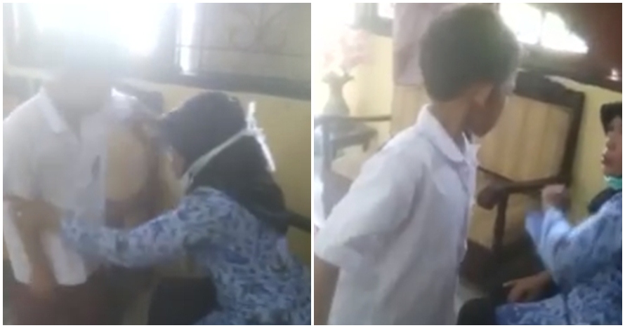 Anak SD ini berani melawan hingga umpat monyet pada guru, duh miris