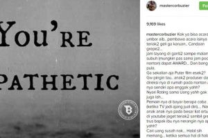 Deddy Corbuzier sindir program acara TV yang dinilai tak layak tayang