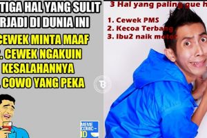 14 Meme 'ada tiga hal' ini kocak abis bikin ngakak