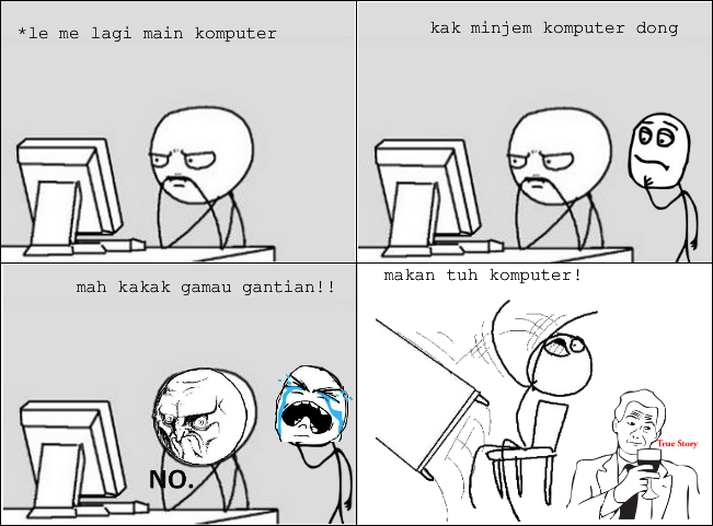 Komik main komputer © 2016 brilio.net