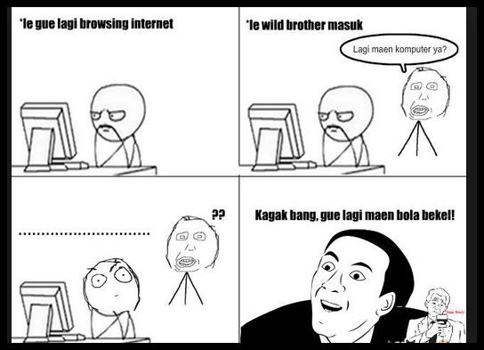 Komik main komputer © 2016 brilio.net