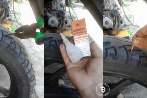 Tips pria ini atasi bocornya ban tubeless patut kamu coba
