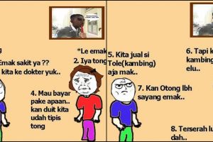9 Obrolan koplak Otong dan Emak ini bikin ketawa sekaligus emosi