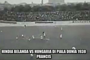 Ini video langka cuplikan pertandingan Indonesia di Piala Dunia 1938