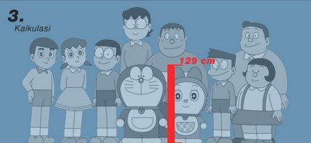 Lihat analisis ini, kamu bakal kaget tahu tinggi badan Mama Nobita