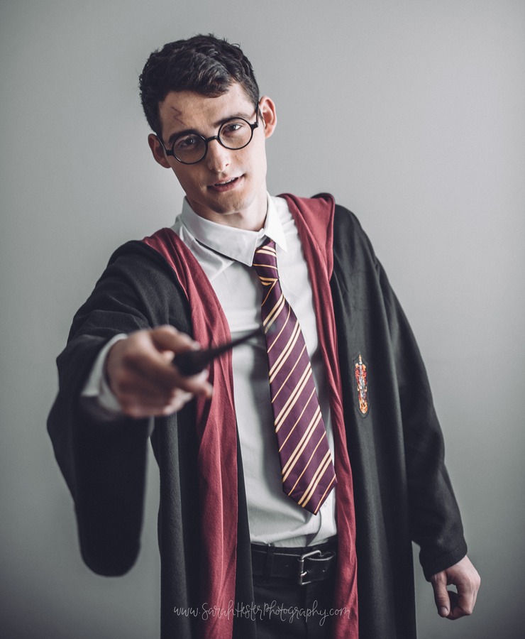 Zach, fans Harry Potter yang gantengnya ngalahin Daniel Radcliffe