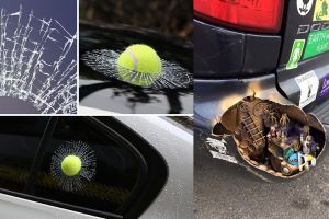 17 Aksi kreatif modifikasi mobil, bikin tambah unik