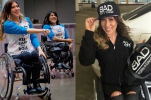 Wanita ini tetap bisa jadi penari meski harus berada di kursi roda