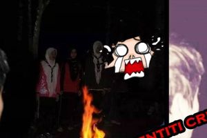 Lagi berkemah di hutan, rombongan Pramuka ini ternyata diikuti hantu