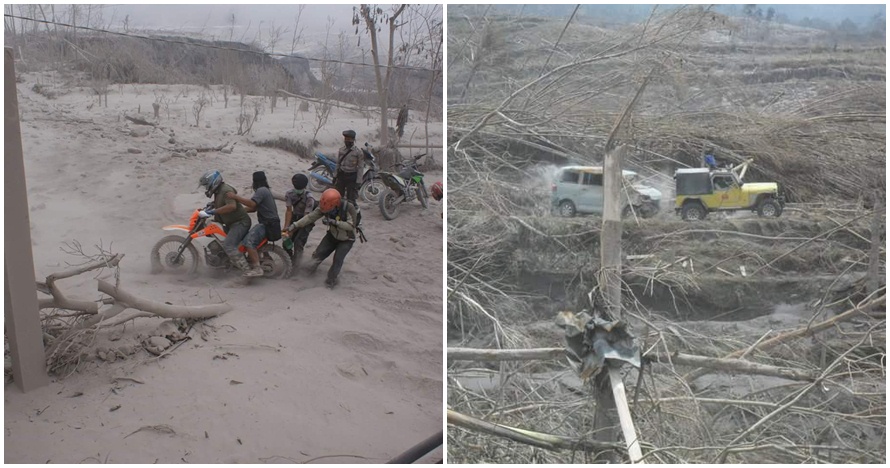 14 Foto kenangan letusan Gunung Merapi 6 tahun silam ini bikin trenyuh
