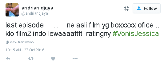 Twit #vonisjessica © 2016 brilio.net Twit #vonisjessica © 2016 brilio.net