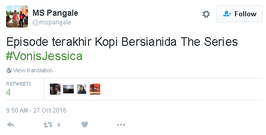 Twit #vonisjessica © 2016 brilio.net Twit #vonisjessica © 2016 brilio.net