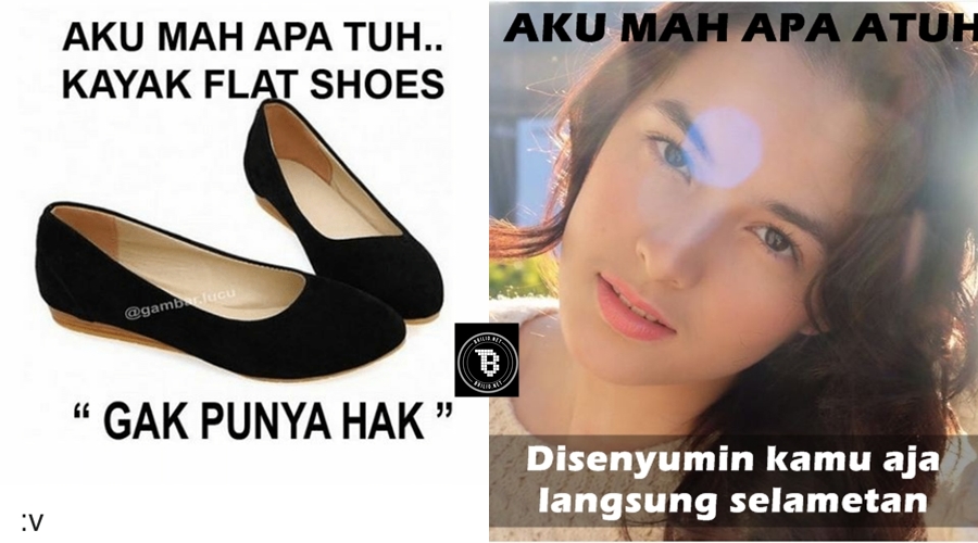 12 Meme kocak 'aku mah apa' ini bikin kamu lupa derita cinta