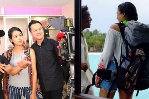 8 Foto di balik layar aksi Maudy Ayunda di The Nekad Traveler