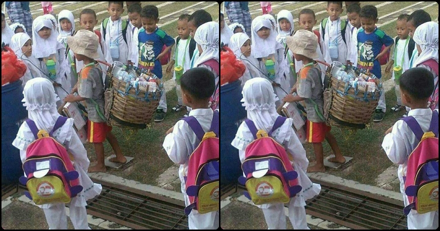 Potret anak kecil ini penuh makna, dijamin mengaduk-aduk perasaanmu
