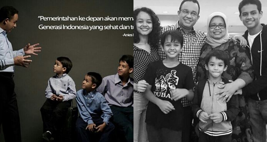 Ini beda kedekatan Anies, Ahok, dan Agus Yudhoyono dengan keluarganya