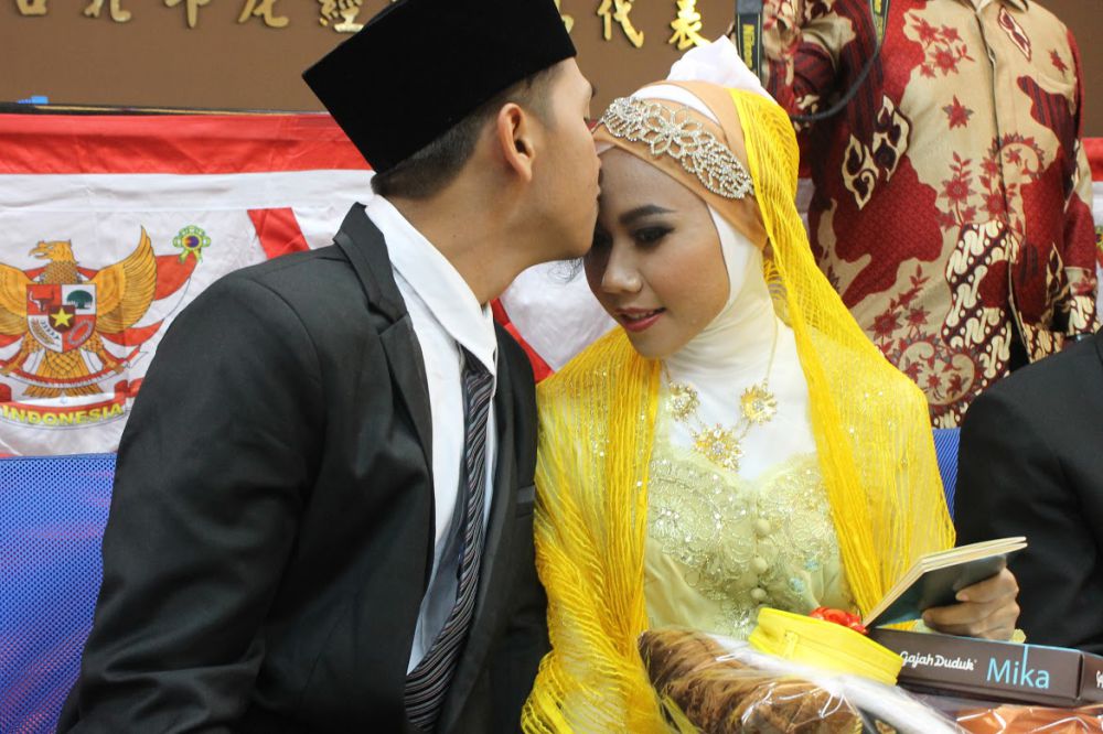 TKI Nikah Massal Taiwan  © 2016 brilio.net TKI Nikah Massal Taiwan  © 2016 brilio.net