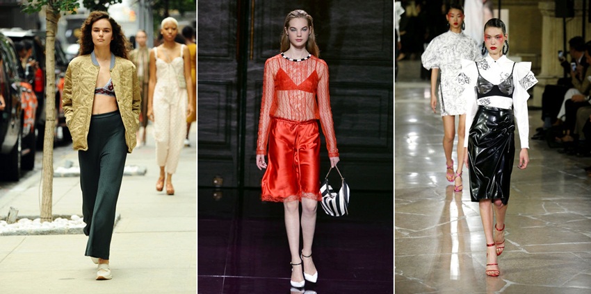 6 Tren fashion yang perlihatkan bra pemakainya, bikin kamu seksi abis