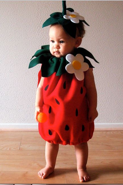 kostum buah bayi © 2016 brilio.net