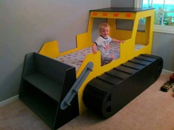 10 Inspirasi tempat tidur anak laki-laki bertema mobil ini keren abis