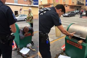 Pria ini terjebak setengah jam di dalam tong sampah, ada-ada saja