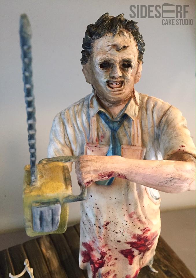 kue ulang tahun ini punya bentuk yang bikin merinding © 2016 Sideserf Cake Studio