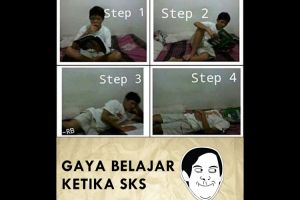 10 Meme ini nyindir kamu yang suka belajar sistem kebut semalam