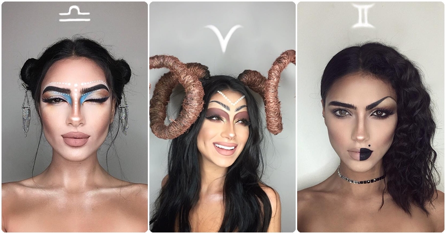 Kamu layak jadi pakar zodiak jika bisa menebak makeup cewek cantik ini